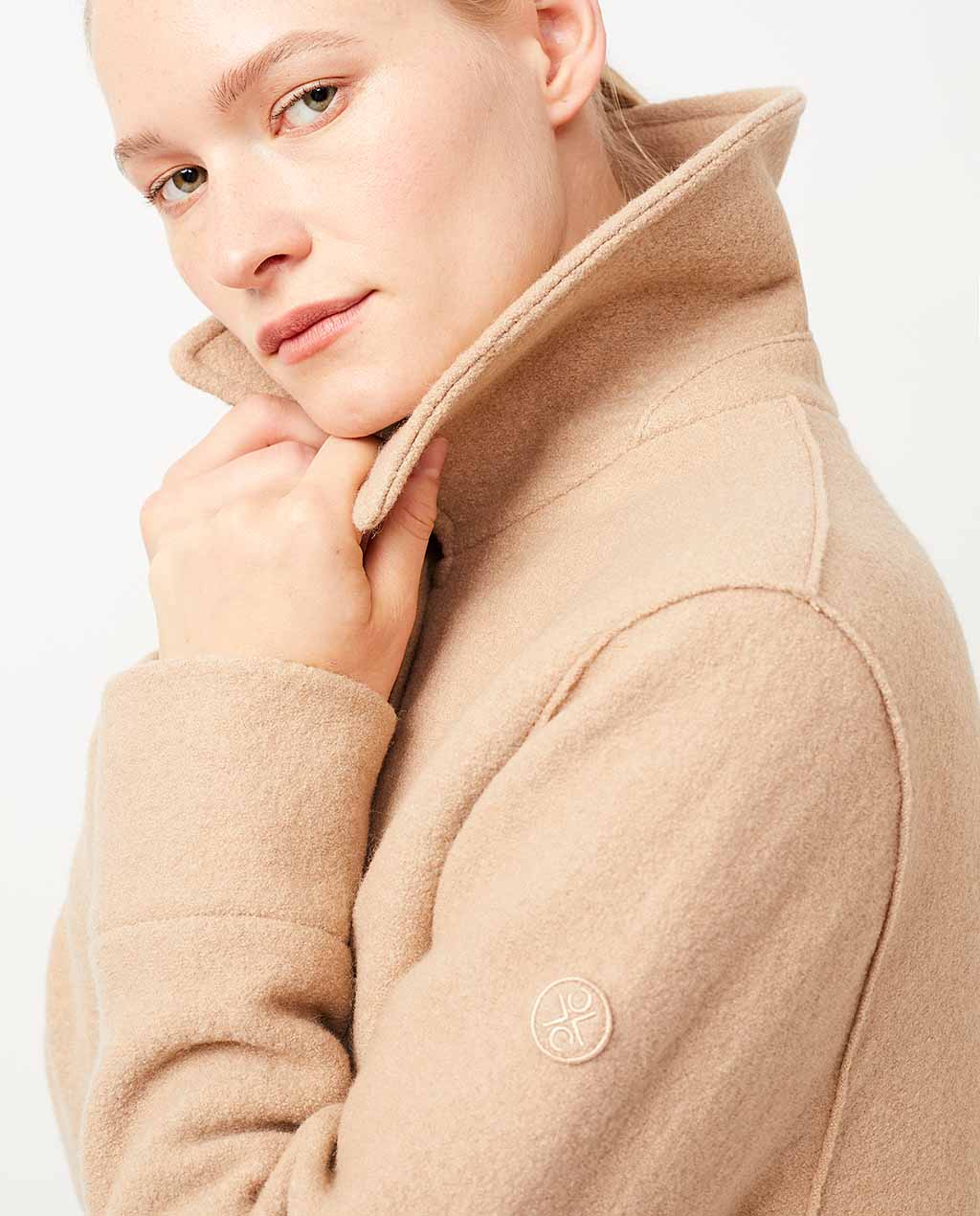 Damen Jacken von LangerChen - Beige- C063BW06 33617