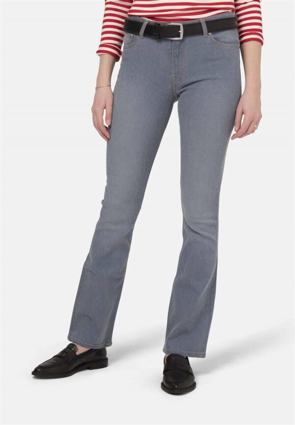 Woman-Sustainable-Jeans-Flared-Hazen-O3-Blue-halffront