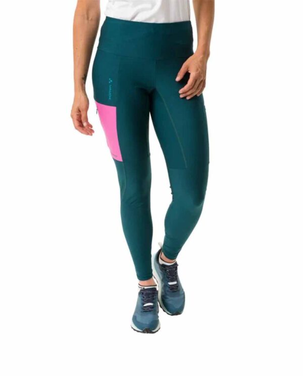 Damen Leggings - "Elope" VAUDE - Mallard Green