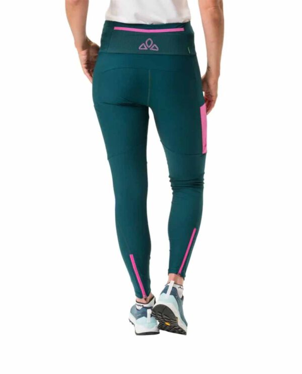 Damen Leggings - "Elope" VAUDE - Mallard Green – Bild 2
